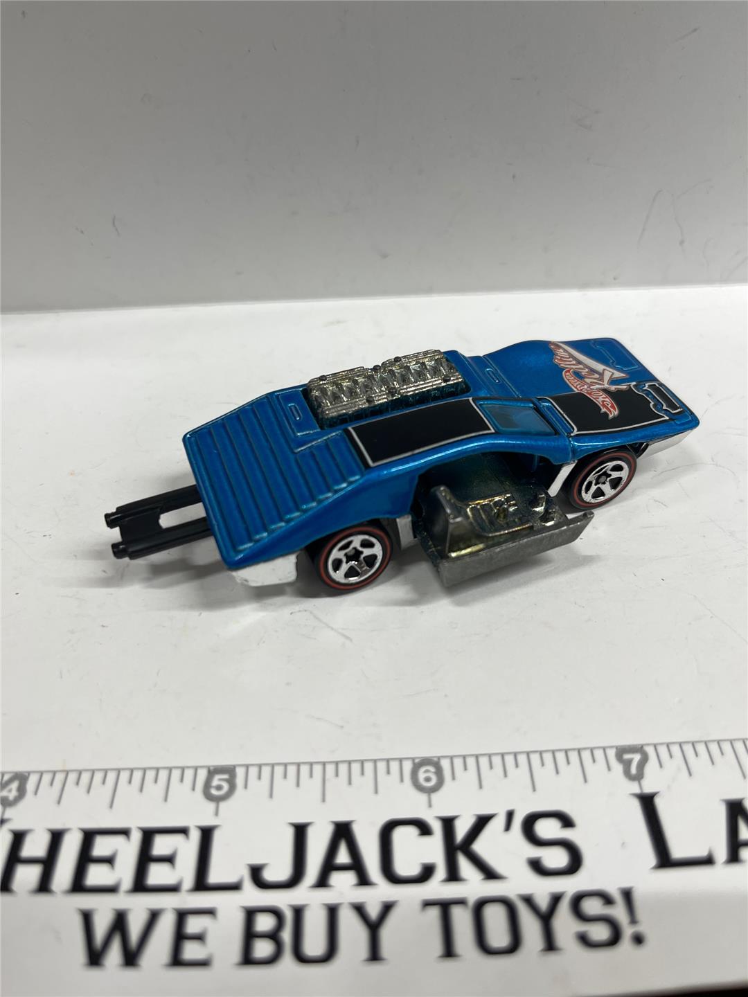 Side Kick Blue Diecast Hot Wheels Redline 1970 Mattel 35th Anniversary