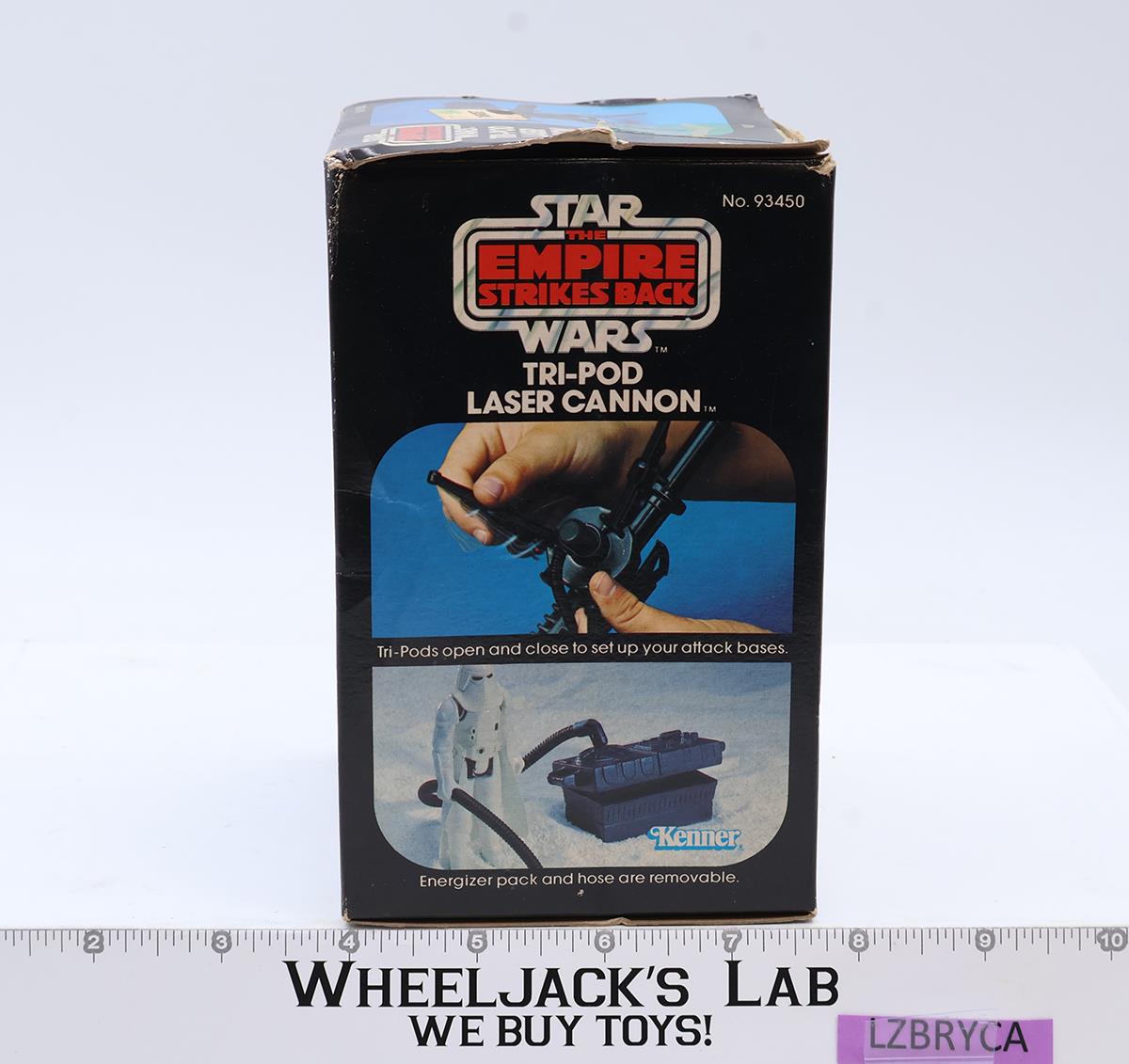 Tri-Pod Laser Cannon 100% Complete W/Box Star Wars ROTJ 1983 Kenner Vehicle