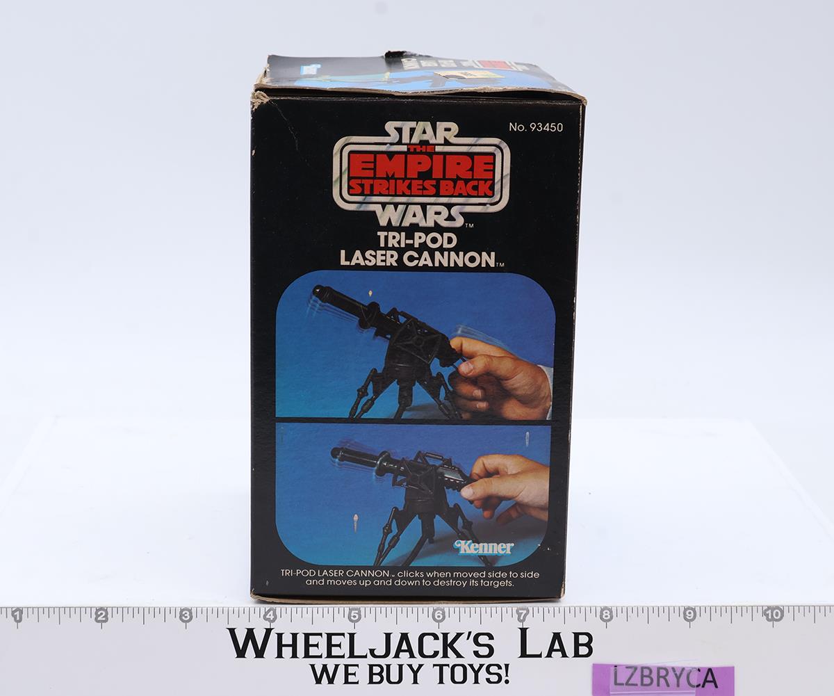 Tri-Pod Laser Cannon 100% Complete W/Box Star Wars ROTJ 1983 Kenner Vehicle