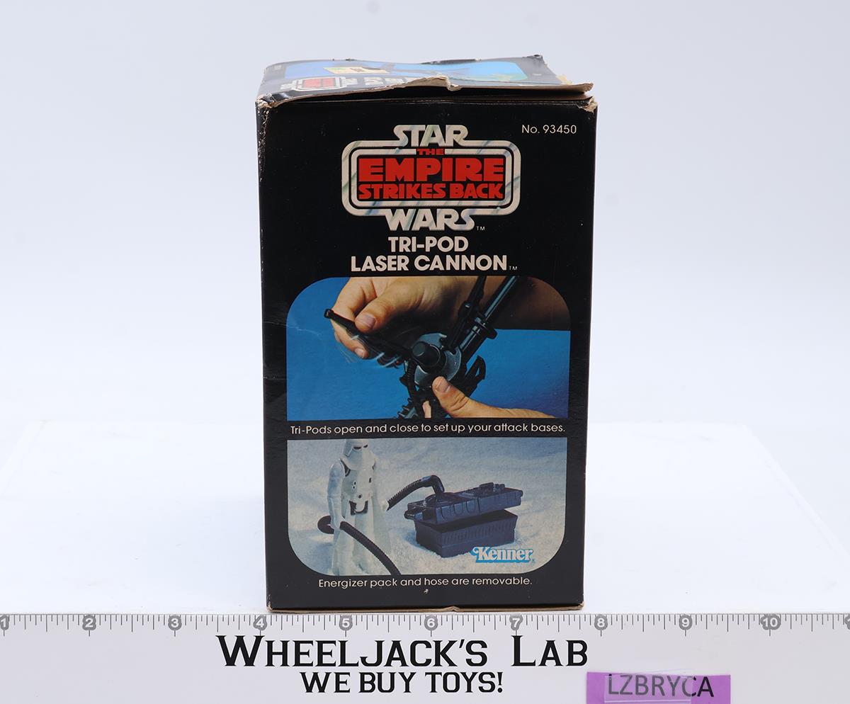 Tri-Pod Laser Cannon 100% Complete W/Box Star Wars ROTJ 1983 Kenner Vehicle