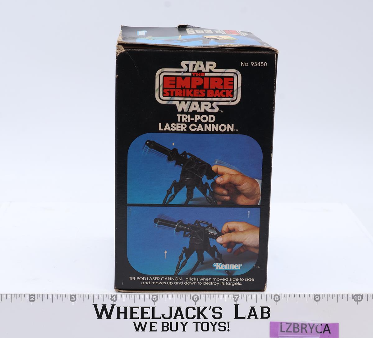 Tri-Pod Laser Cannon 100% Complete W/Box Star Wars ROTJ 1983 Kenner Vehicle