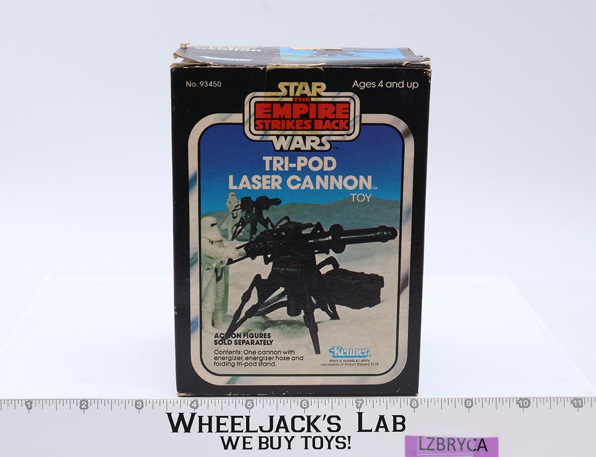 Tri-Pod Laser Cannon 100% Complete W/Box Star Wars ROTJ 1983 Kenner Vehicle