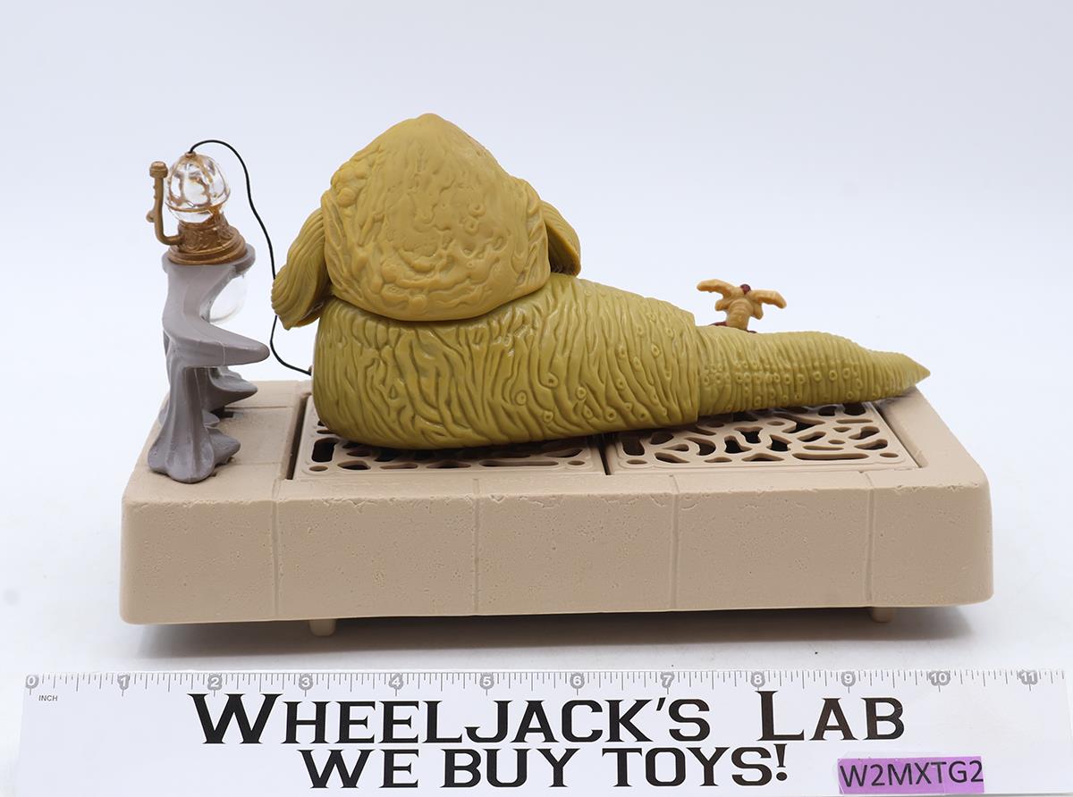 Jabba the Hutt Action Playset 100% Complete W/ Insert Star Wars 1983 Kenner