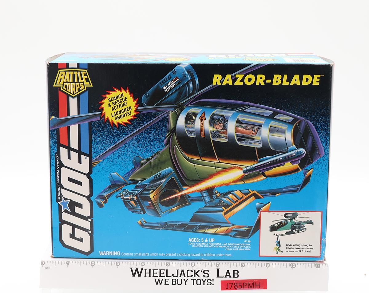 Razor Blade GI Joe Battle Corps 1994 Hasbro Ultimate Attack Helicopter MISB NEW