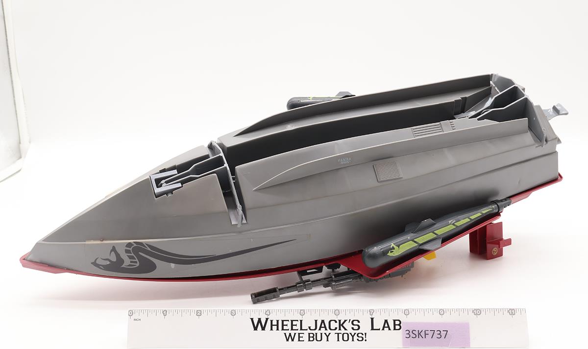 Moray Hydrofoil 100% Complete W/ LENS UNBROKEN GI Joe 1985 Hasbro Vehicle