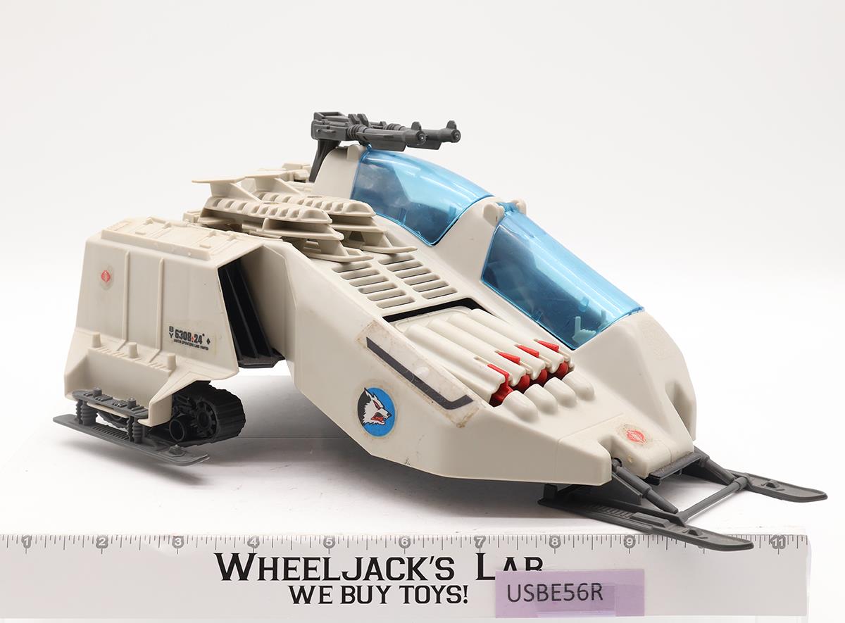 Cobra Wolf 100% Complete G.I. Joe 1987 Hasbro Vintage Action Figure Vehicle