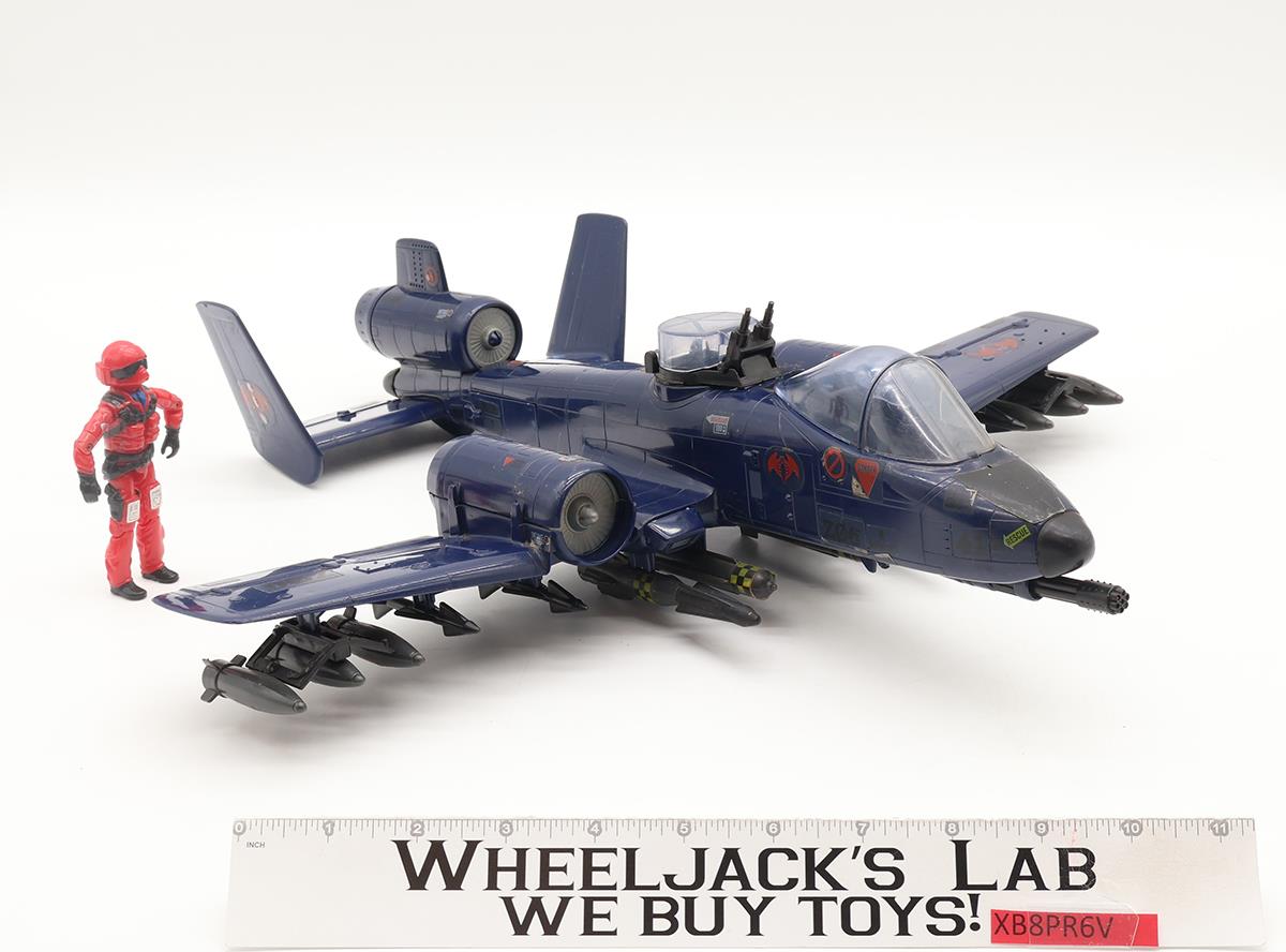 Cobra Rattler W/ Wild Weasel GI Joe 1984 Hasbro Vintage Action Figure Vehicle