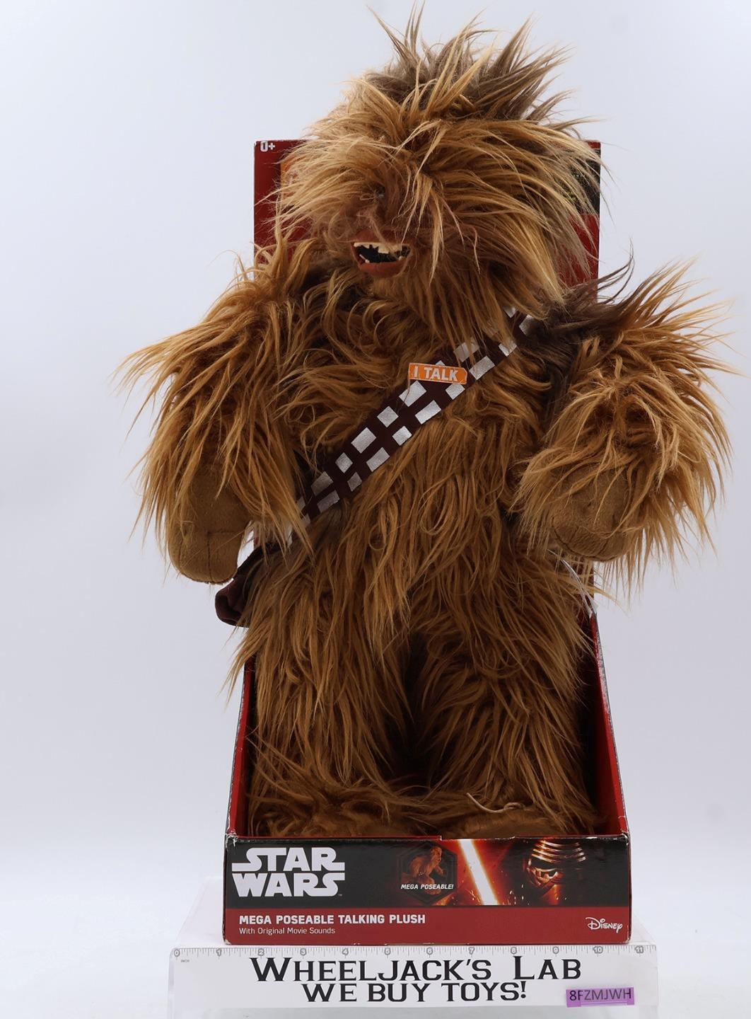 Chewbacca Star Wars Underground Toys 24" Mega Poseable Talking Plush NEW