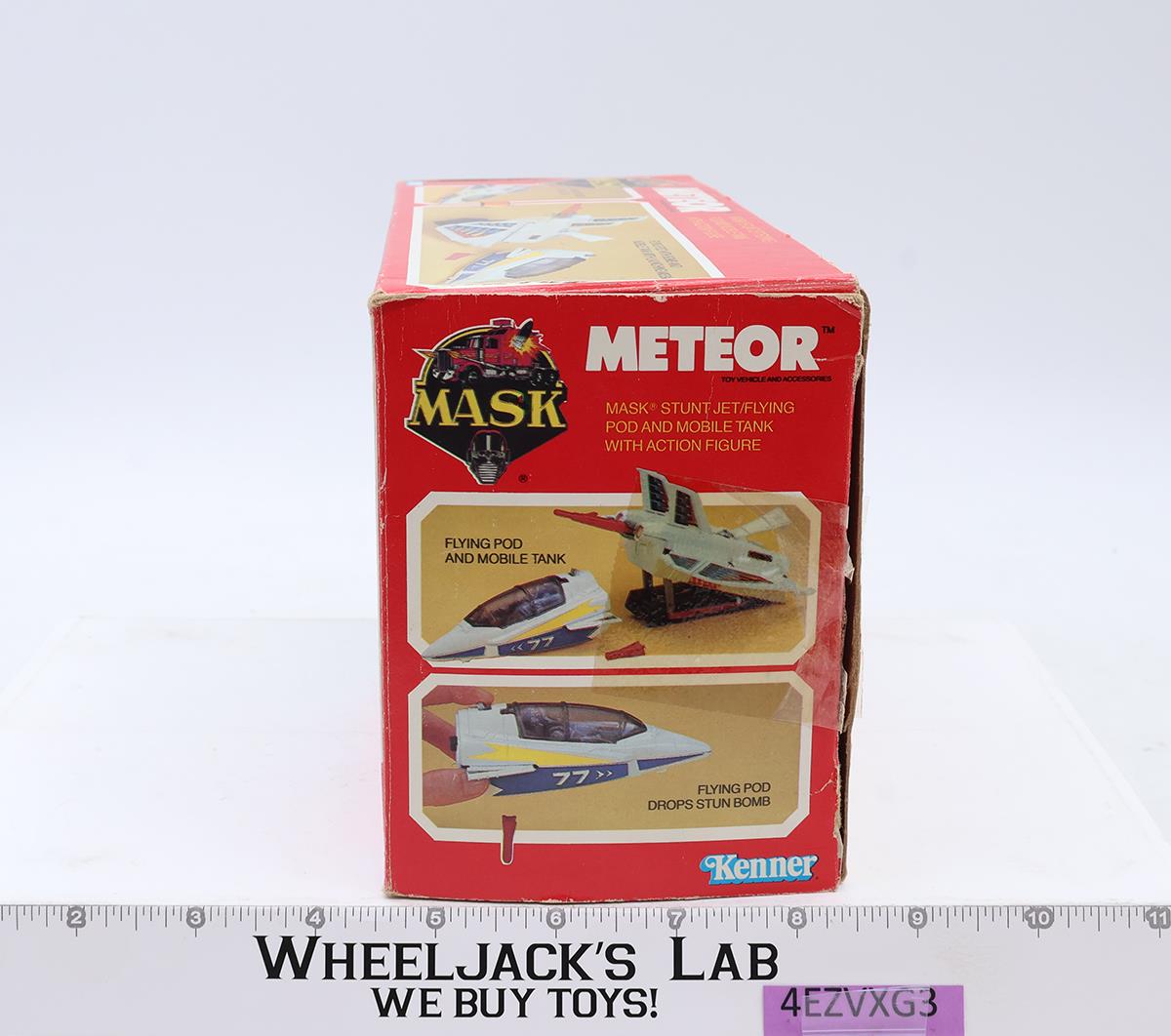 Meteor W/ Ace Riker 100% Complete W/Box MASK M.A.S.K. 1987 Kenner Action Vehicle