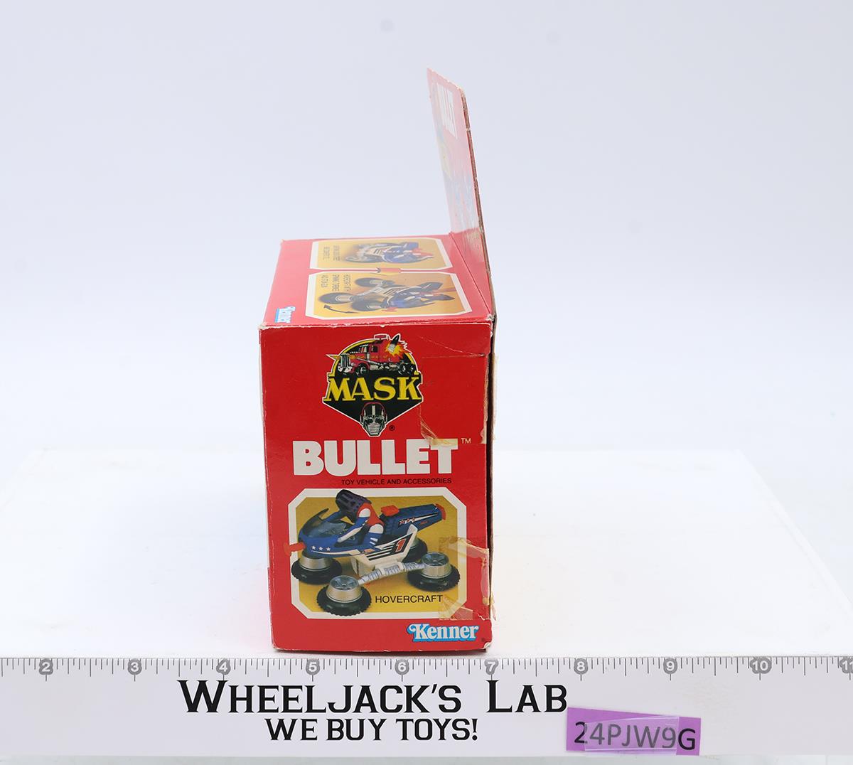 Bullet W/ Ali Bombay 100% Complete W/ BOX M.A.S.K. 1985 Kenner Figure Vehicle