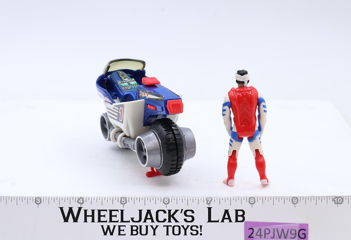 Bullet W/ Ali Bombay 100% Complete W/ BOX M.A.S.K. 1985 Kenner Figure Vehicle