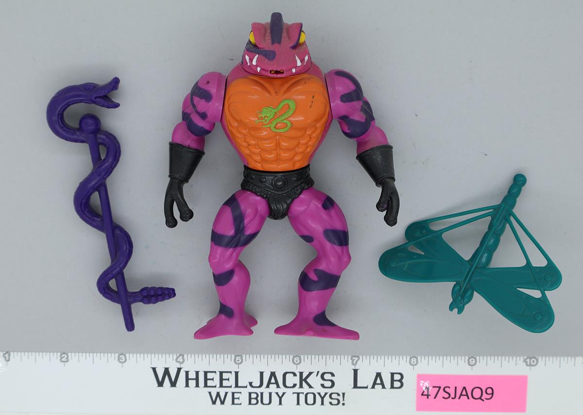 Tung Lashor 100% Complete He-Man Masters of the Universe MOTU Mattel 1983 Figure