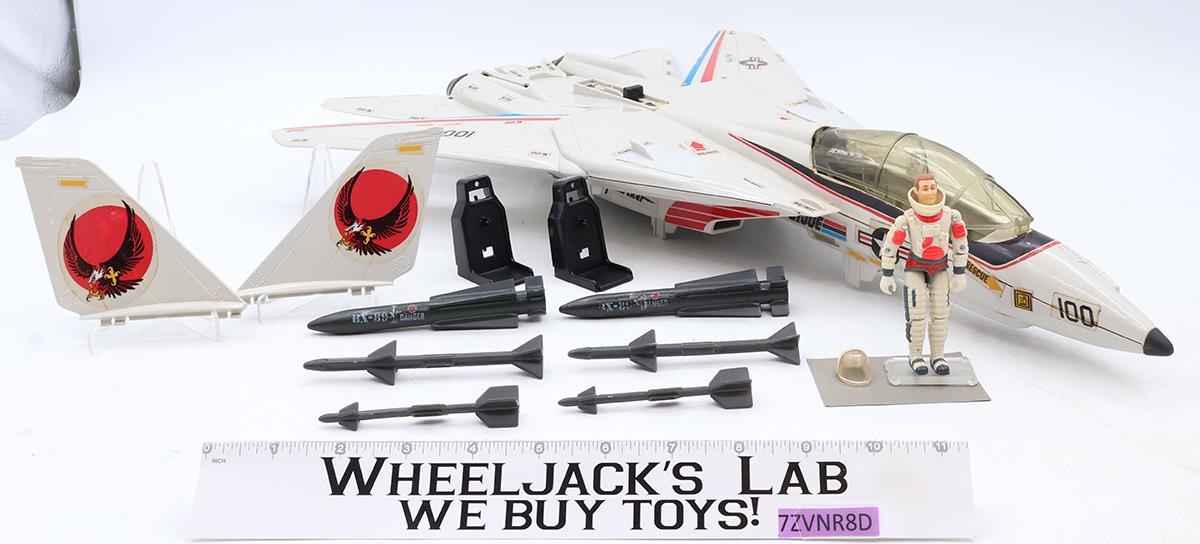 Skystriker XP-14F Combat Jet W/ Ace G.I. Joe 1983 Hasbro Action Figure Vehicle