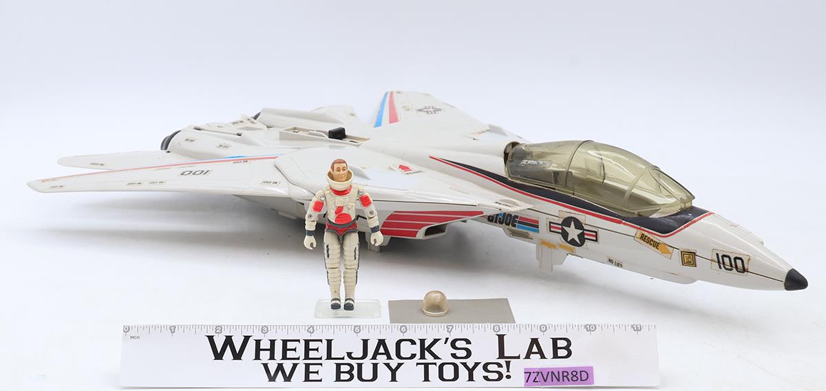 Skystriker XP-14F Combat Jet W/ Ace G.I. Joe 1983 Hasbro Action Figure Vehicle