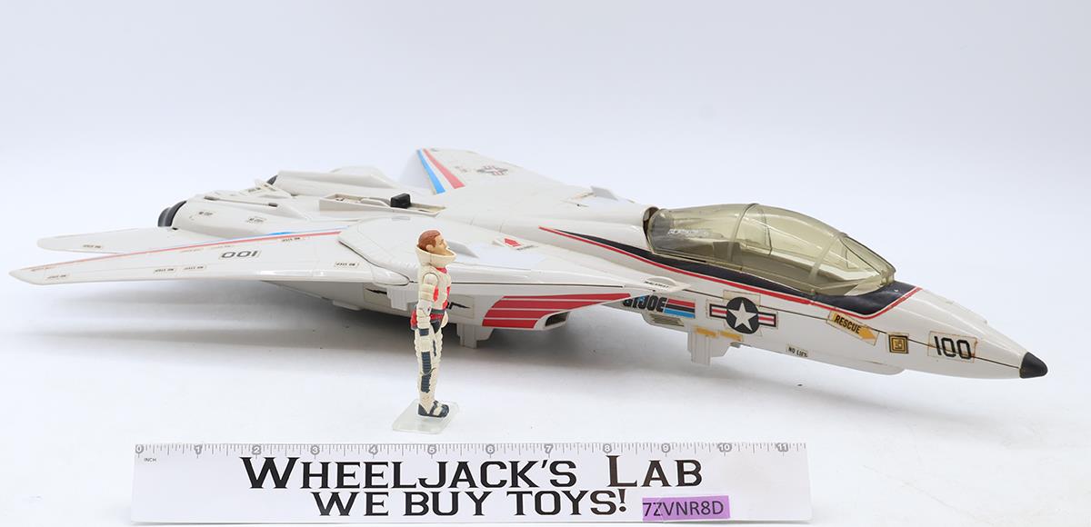 Skystriker XP-14F Combat Jet W/ Ace G.I. Joe 1983 Hasbro Action Figure Vehicle