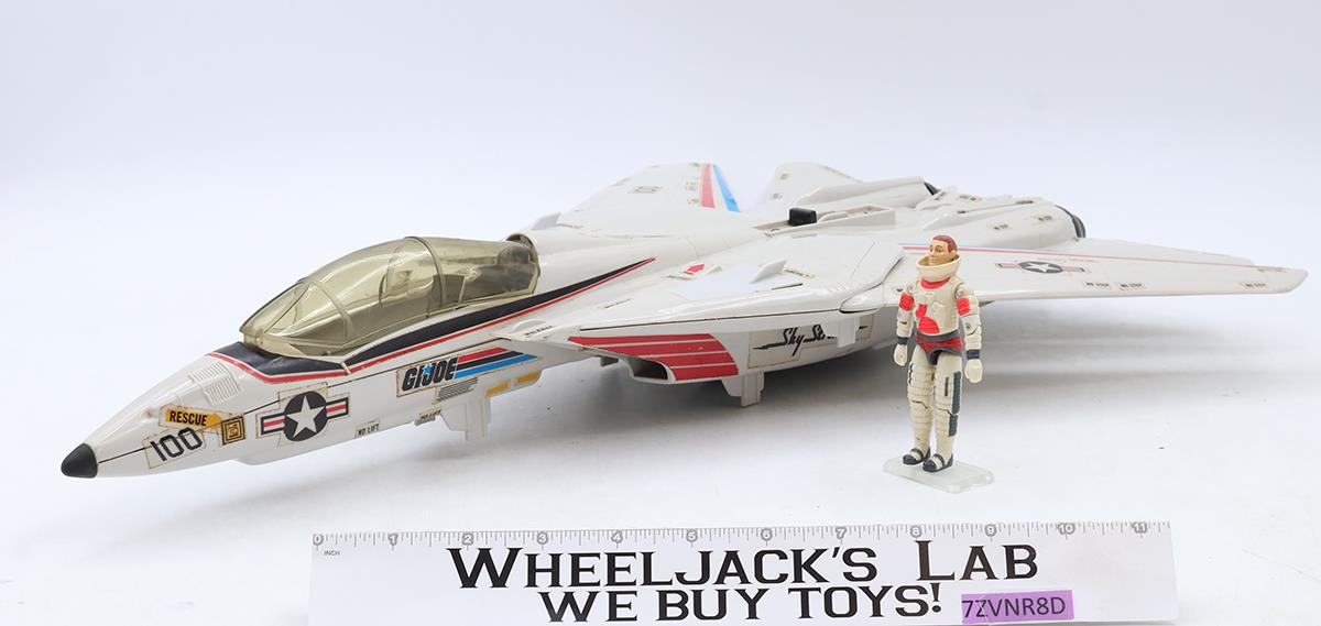 Skystriker XP-14F Combat Jet W/ Ace G.I. Joe 1983 Hasbro Action Figure Vehicle