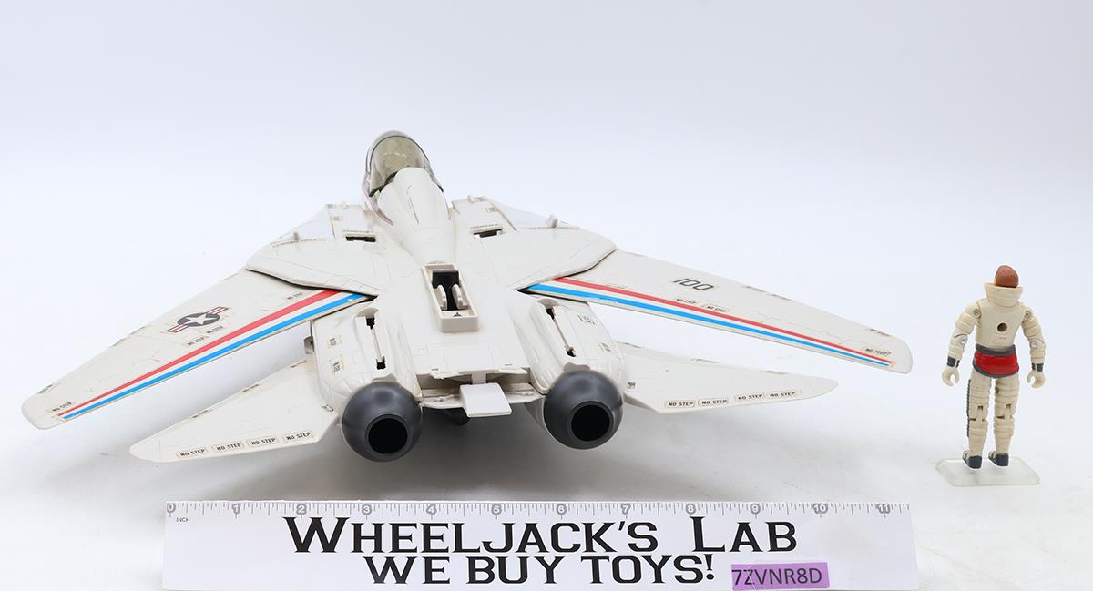 Skystriker XP-14F Combat Jet W/ Ace G.I. Joe 1983 Hasbro Action Figure Vehicle