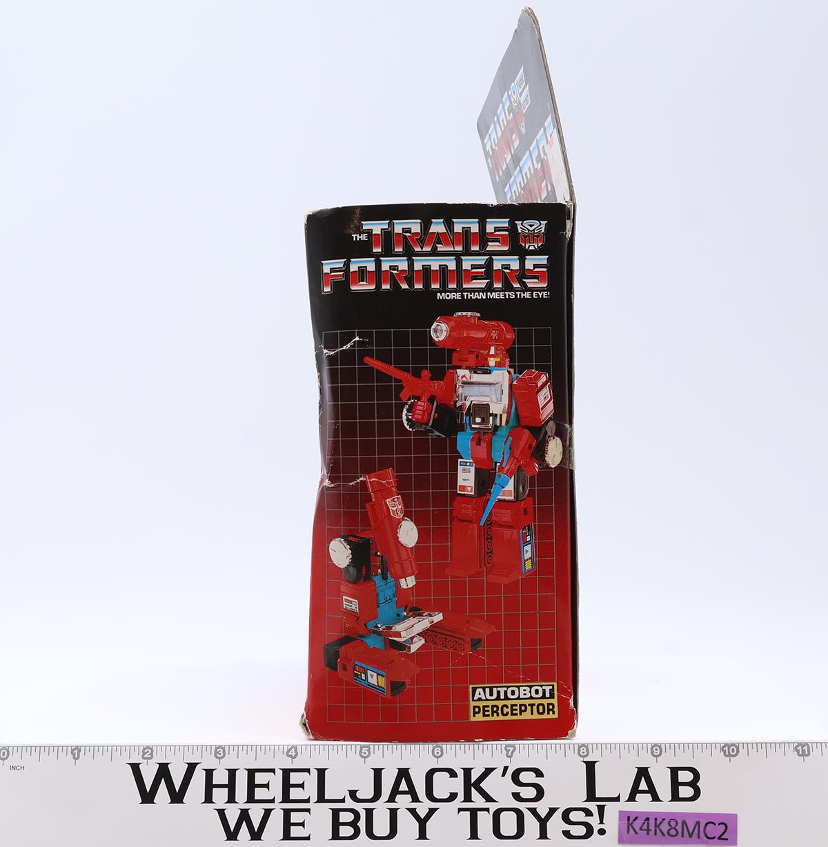 Perceptor G1 Transformers 1985 Hasbro Action Figure NEW MISB TAPE SEALED