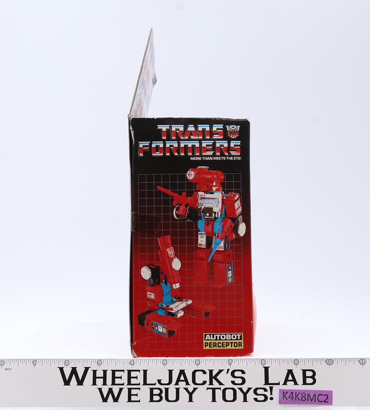 Perceptor G1 Transformers 1985 Hasbro Action Figure NEW MISB TAPE SEALED