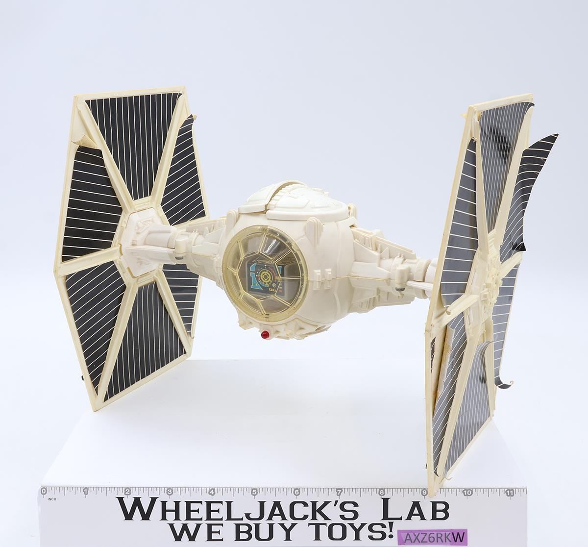 Imperial Tie Fighter WHITE 100% Complete Star Wars 1978 Vintage Kenner Vehicle