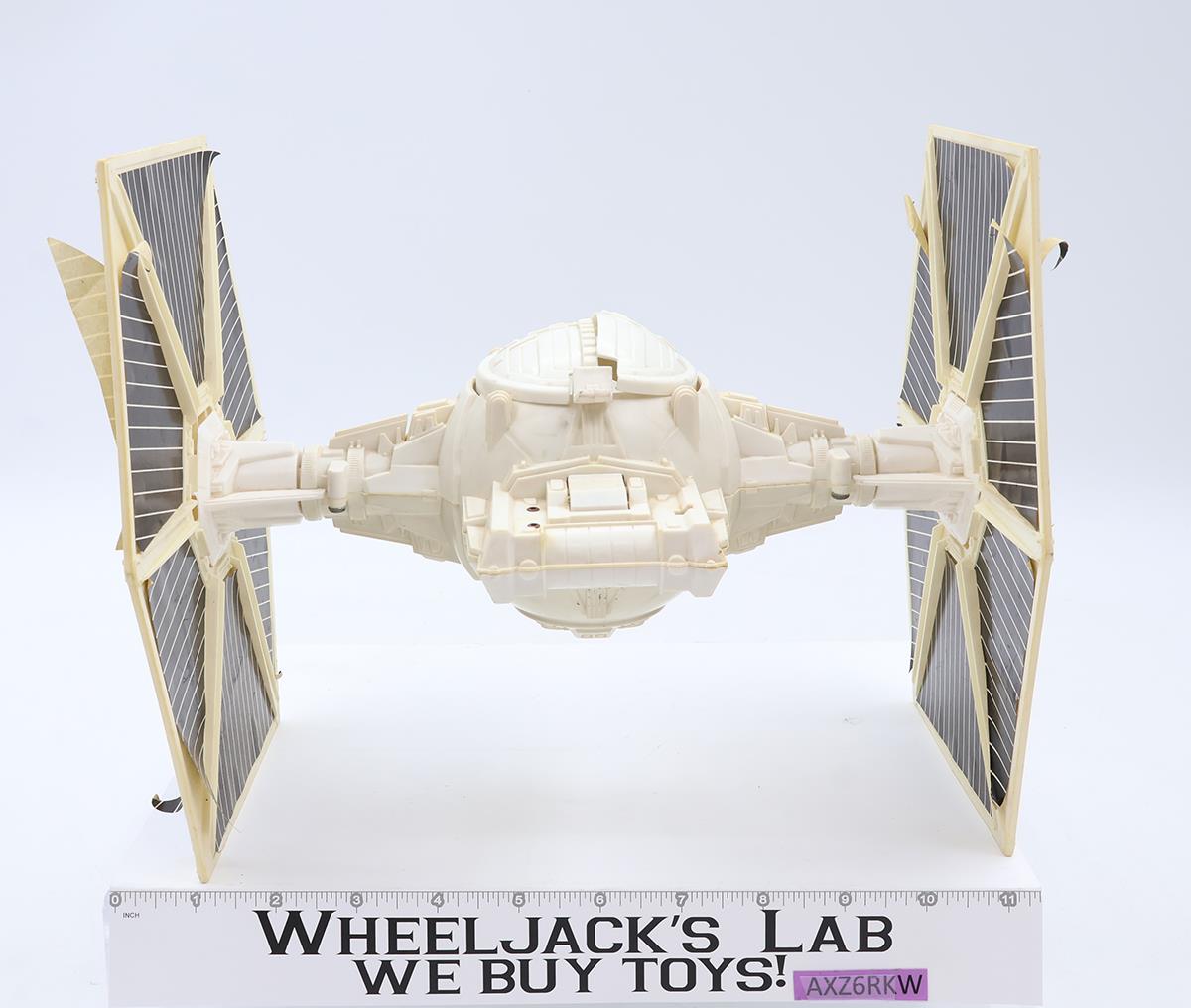 Imperial Tie Fighter WHITE 100% Complete Star Wars 1978 Vintage Kenner Vehicle