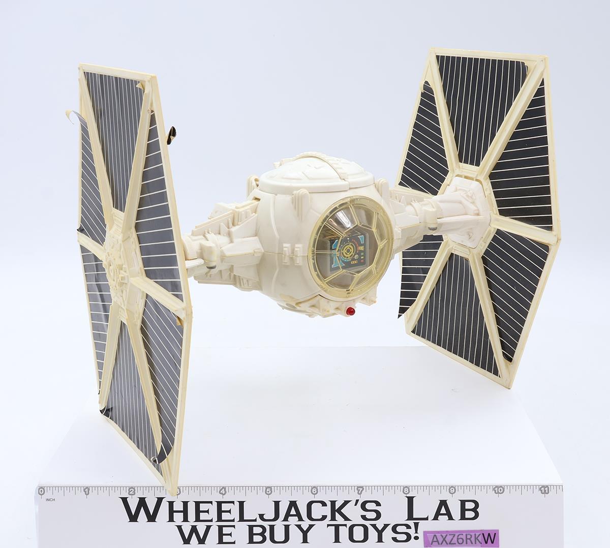 Imperial Tie Fighter WHITE 100% Complete Star Wars 1978 Vintage Kenner Vehicle