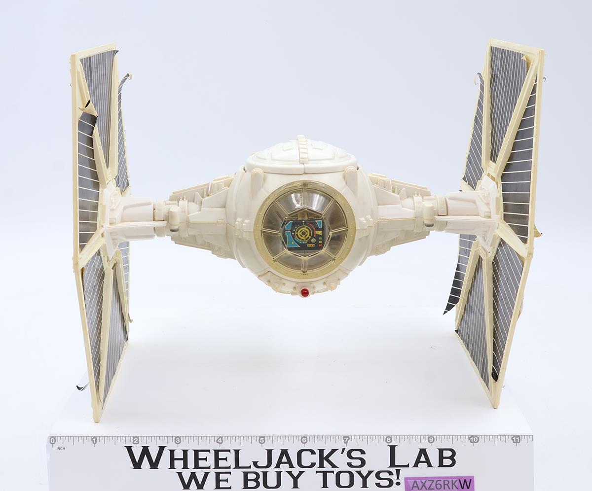 Imperial Tie Fighter WHITE 100% Complete Star Wars 1978 Vintage Kenner Vehicle