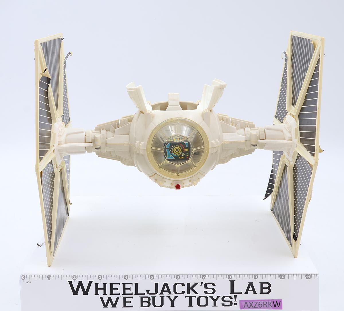 Imperial Tie Fighter WHITE 100% Complete Star Wars 1978 Vintage Kenner Vehicle