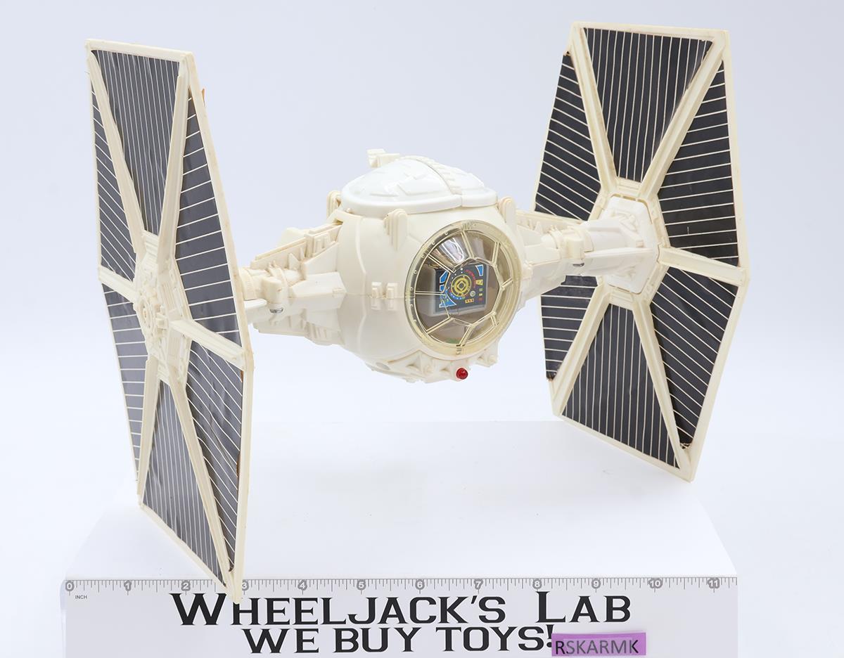 Imperial Tie Fighter WHITE 100% Complete Star Wars 1978 Vintage Kenner Vehicle