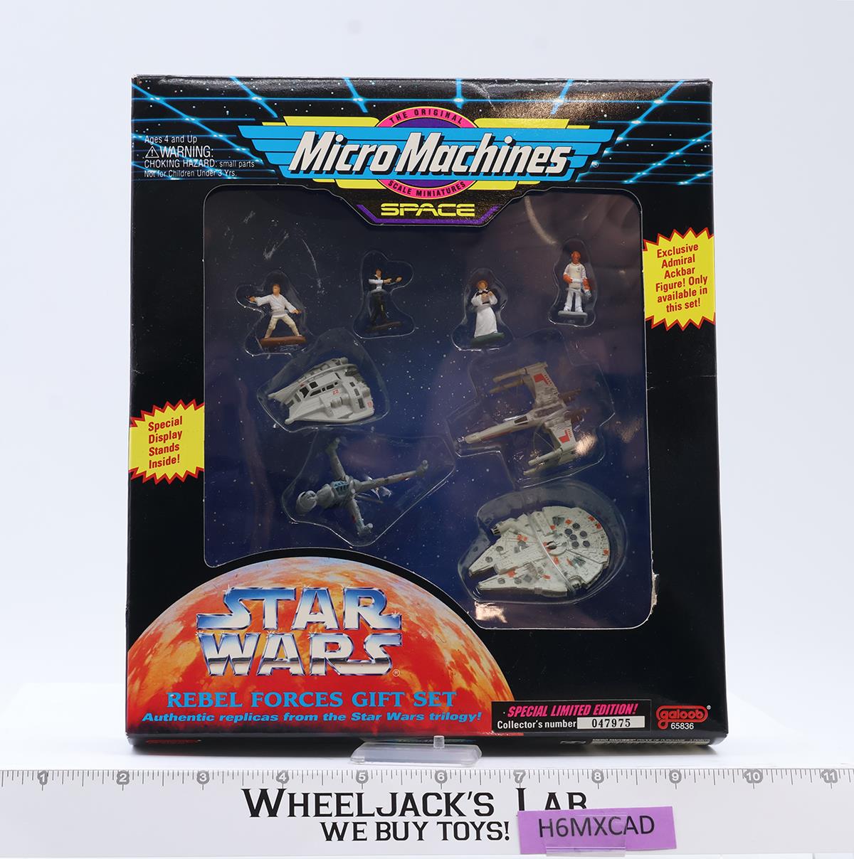 Rebel Forces Gift Set Star Wars Micro Machines 1994 Galoob NEW SEALED