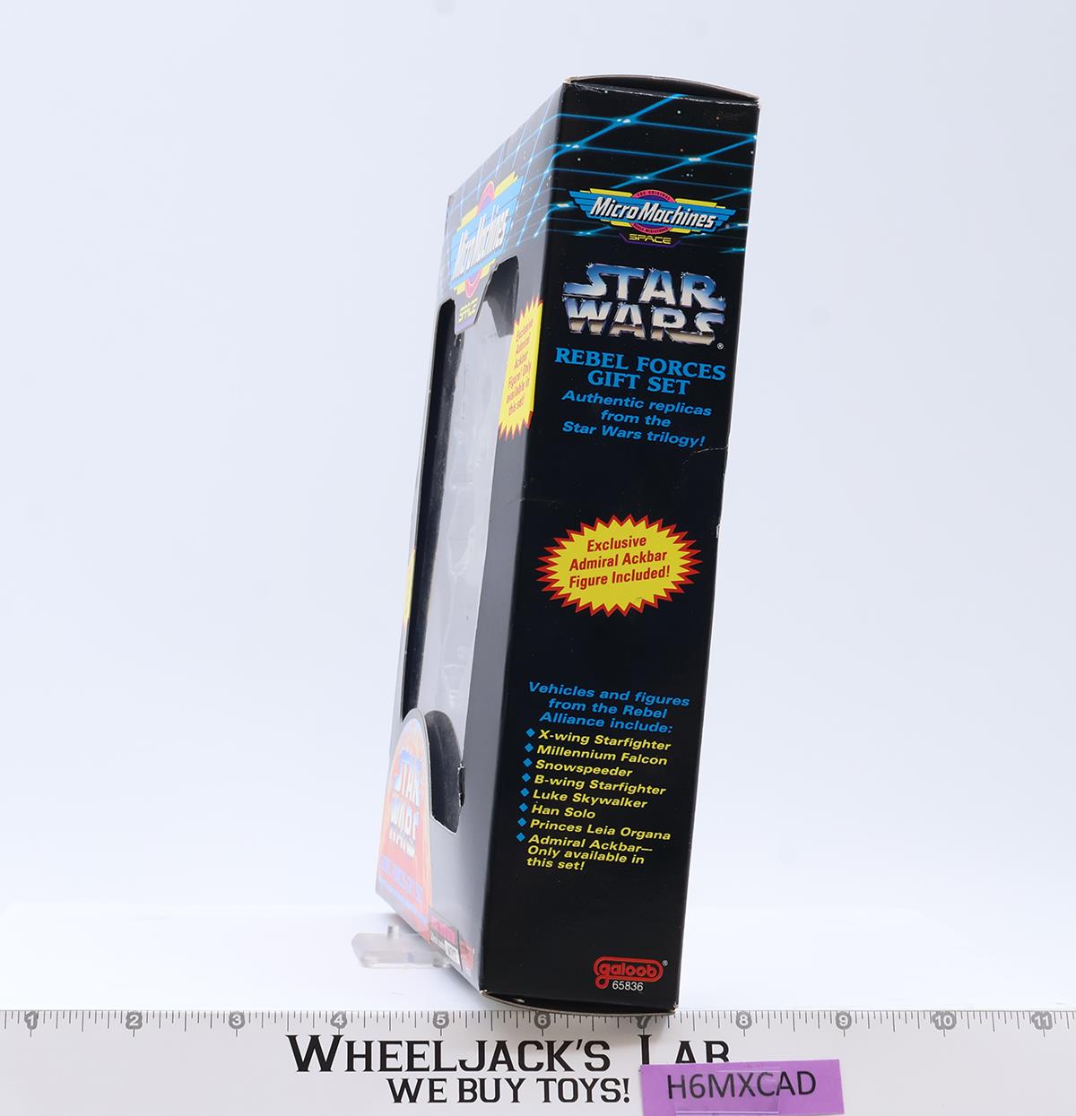 Rebel Forces Gift Set Star Wars Micro Machines 1994 Galoob NEW SEALED