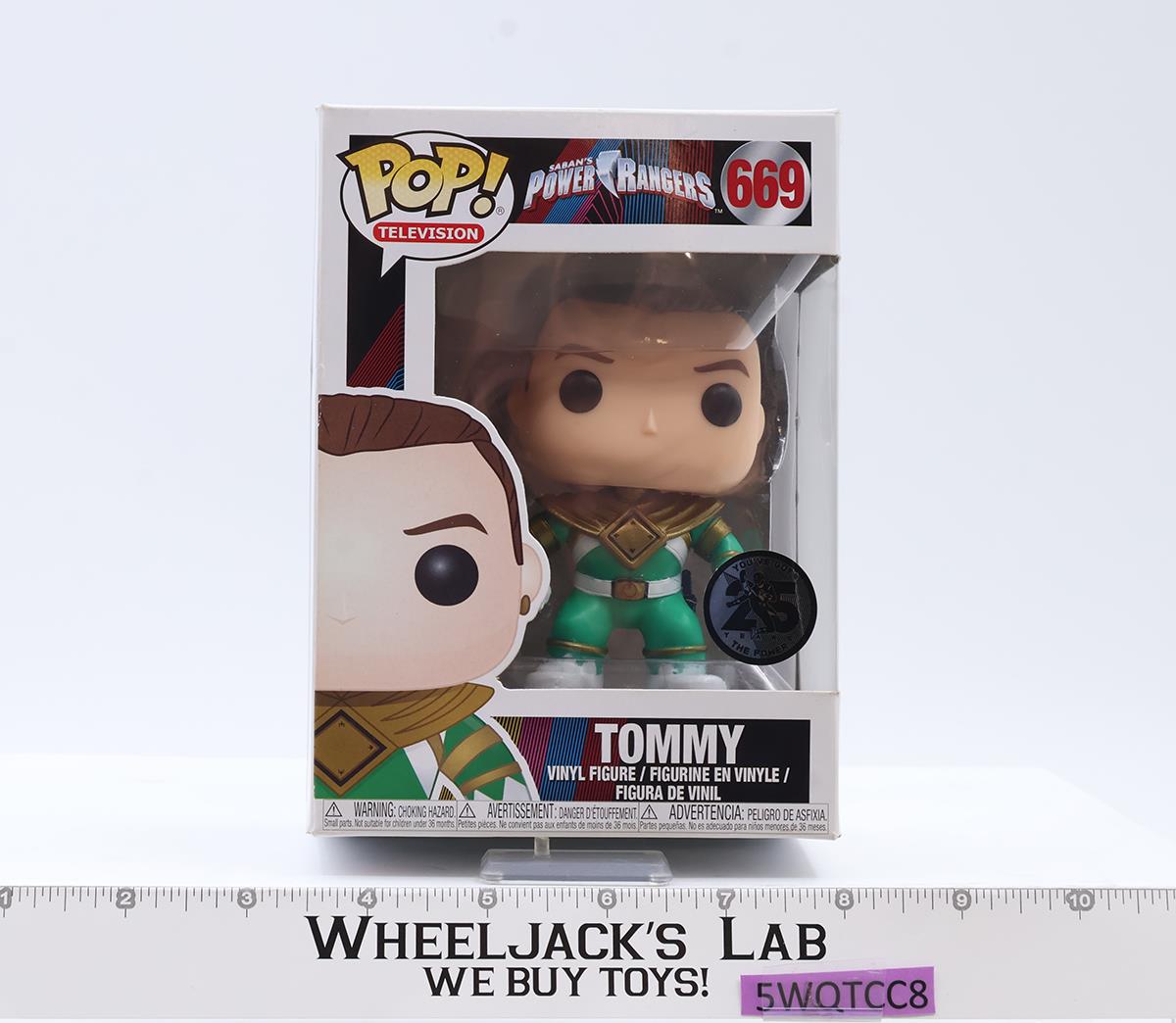 #669 Tommy Green Ranger Power Rangers 25th Anniversary Funko Pop!