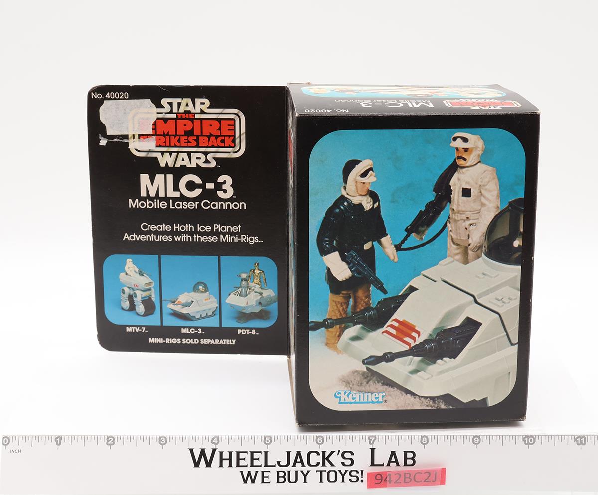 MLC-3 Cannon Mini Rig 100% Complete W/Box Star Wars ROTJ 1983 Kenner Vehicle