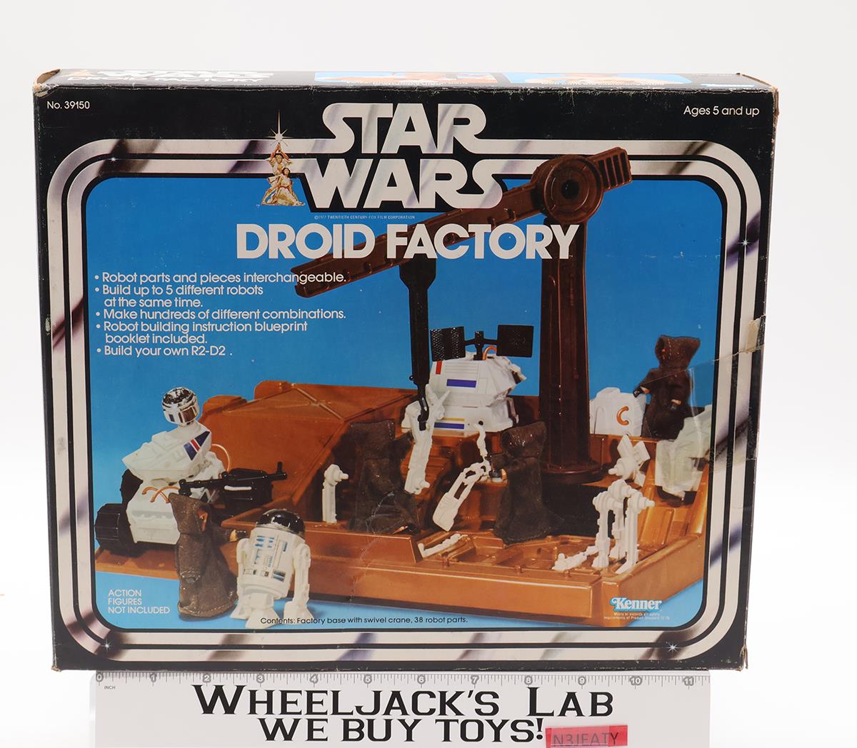 Droid Factory 100% Complete Star Wars 1980 Kenner Vintage Action Figure Playset