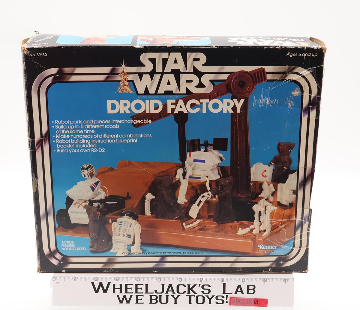 Droid Factory 100% Complete Star Wars 1980 Kenner Vintage Action Figure Playset