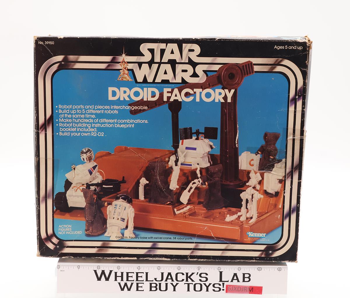 Droid Factory 100% Complete Star Wars 1980 Kenner Vintage Action Figure Playset