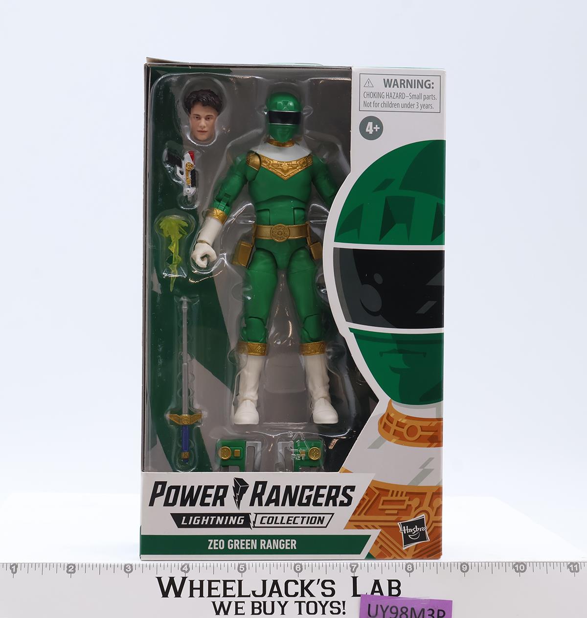 Zeo Green Ranger Power Rangers Lightning Collection 2020 Hasbro NEW SEALED