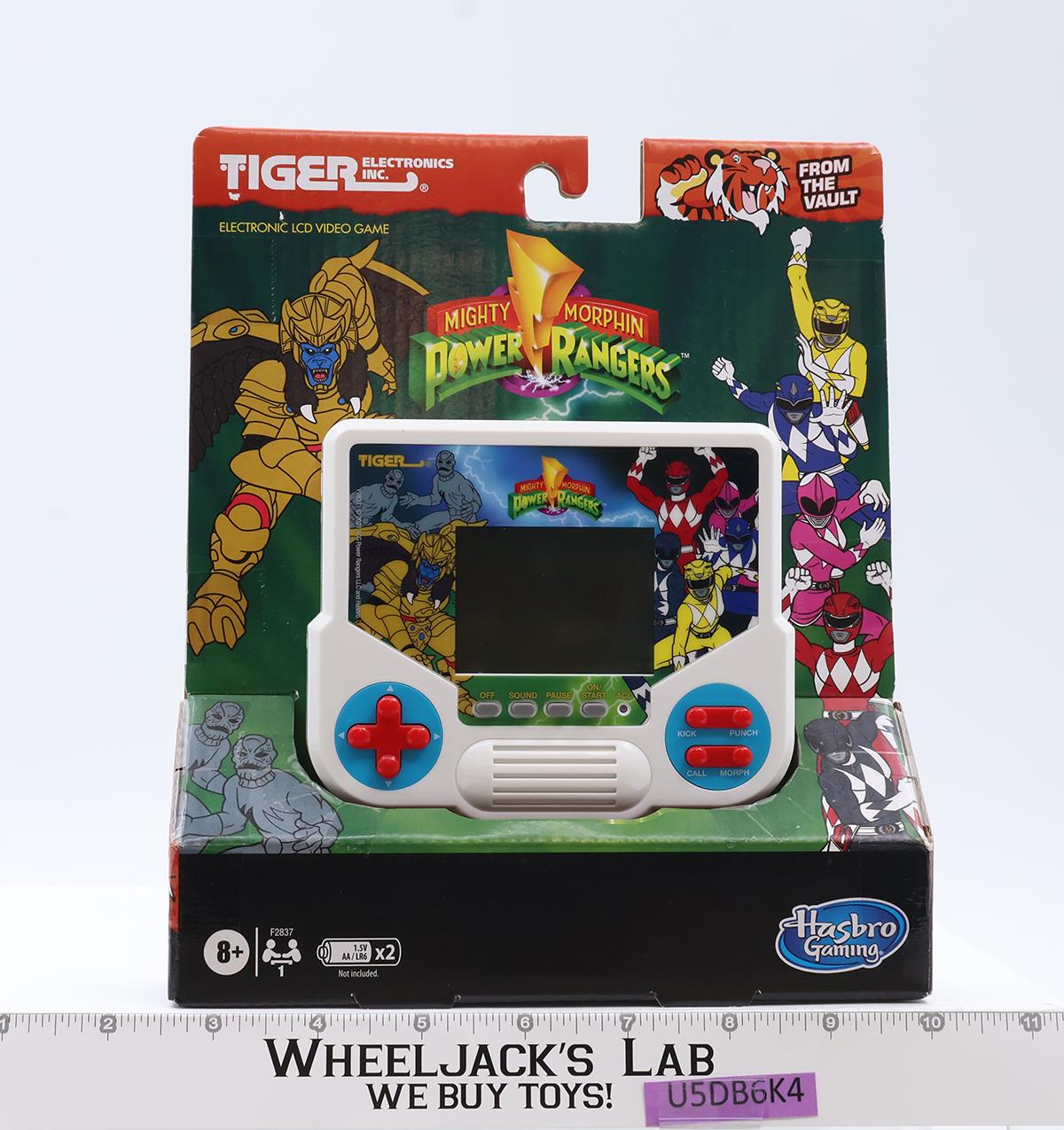 Mighty Morphin Power Rangers 2021 Tiger Electronics Handheld Game NEW SEALED