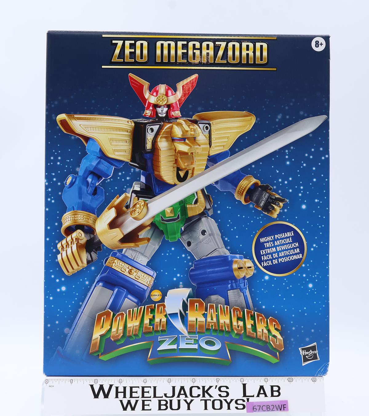 Zeo Megazord Power Rangers Zeo 2020 Hasbro Action Figure NEW MISB SEALED