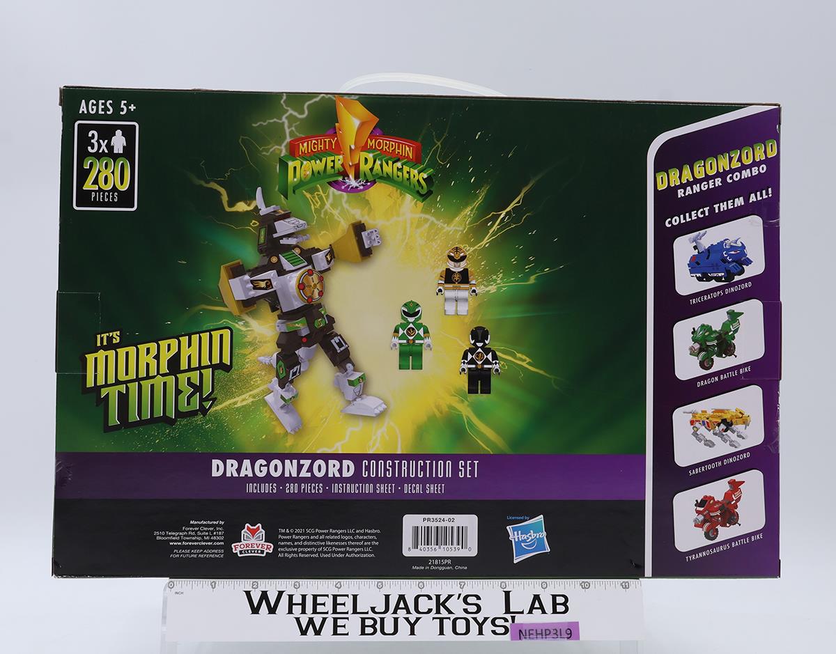 Dragonzord Construction Set Power Rangers 2021 Forever Clever/Hasbro NEW SEALED