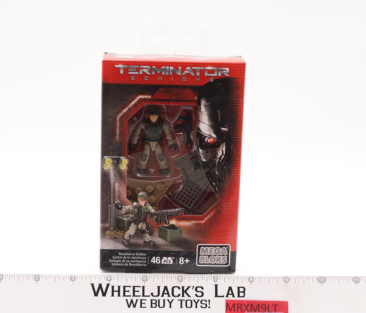 Resistance Soldier Terminator Genesys 2015 Mega Bloks NEW SEALED