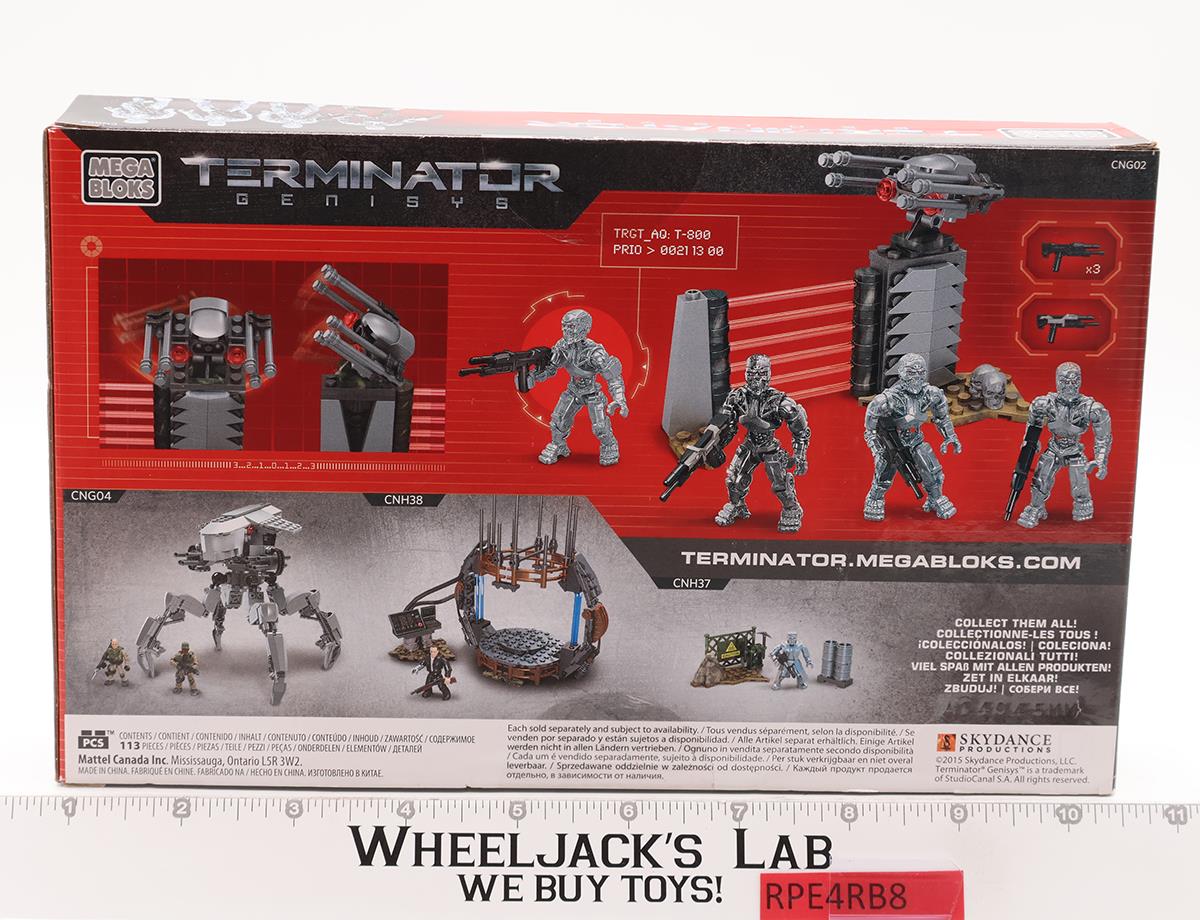 T-800 Terminator Genesys 2015 Mega Bloks NEW SEALED