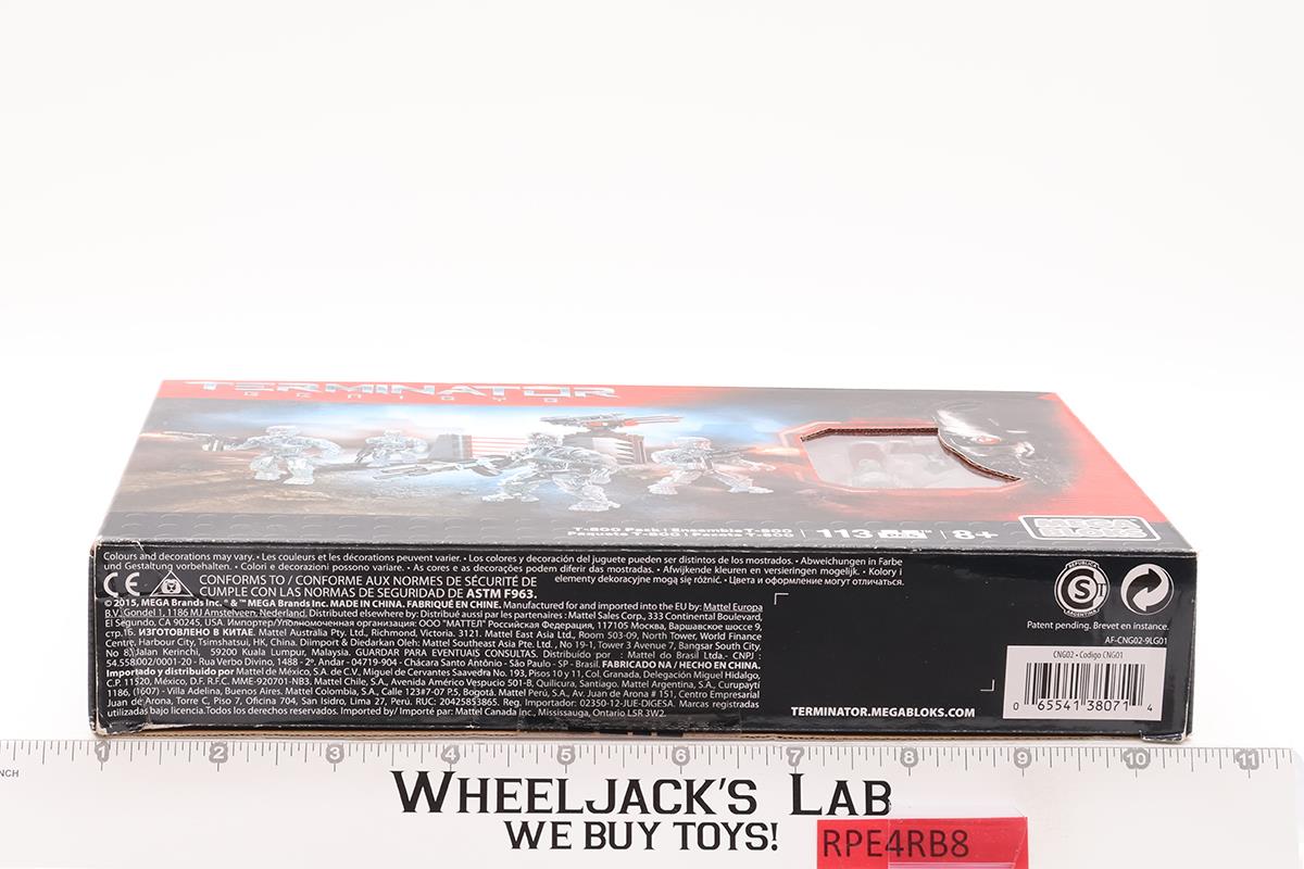 T-800 Terminator Genesys 2015 Mega Bloks NEW SEALED