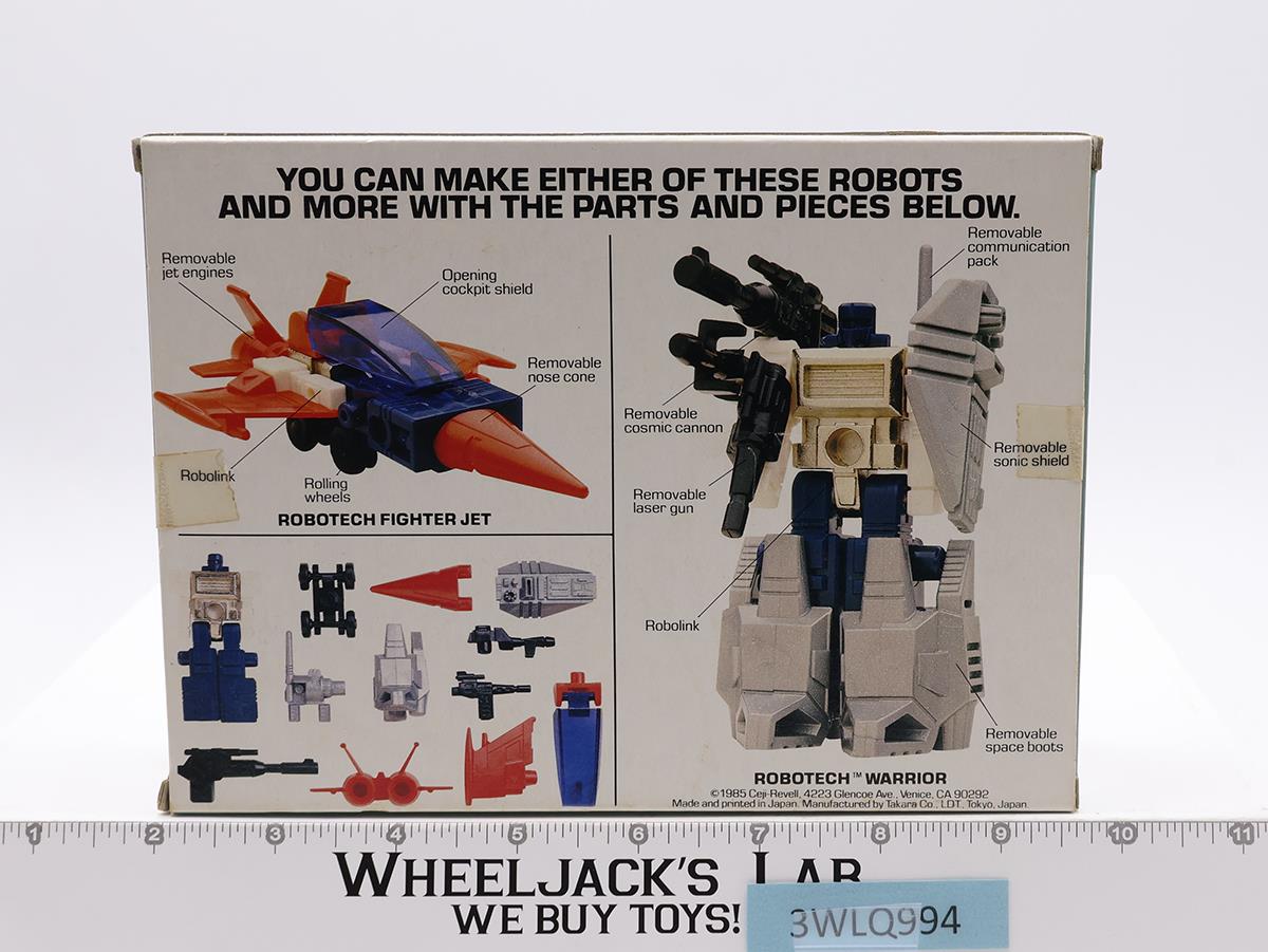Force 20 Fighter Jet 100% Complete Robolinks Robotech 1985 Revell Action Figure