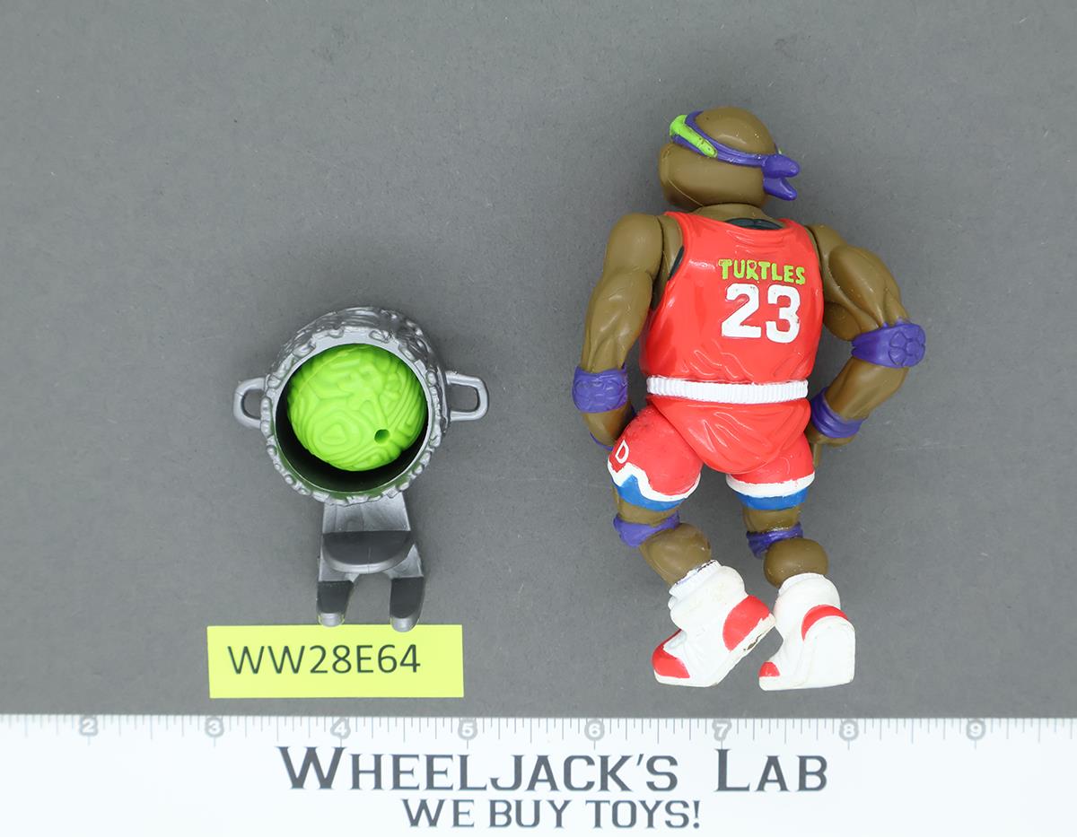 Slam Dunkin' Don 100% Complete Teenage Mutant Ninja Turtle 1991 Playmates