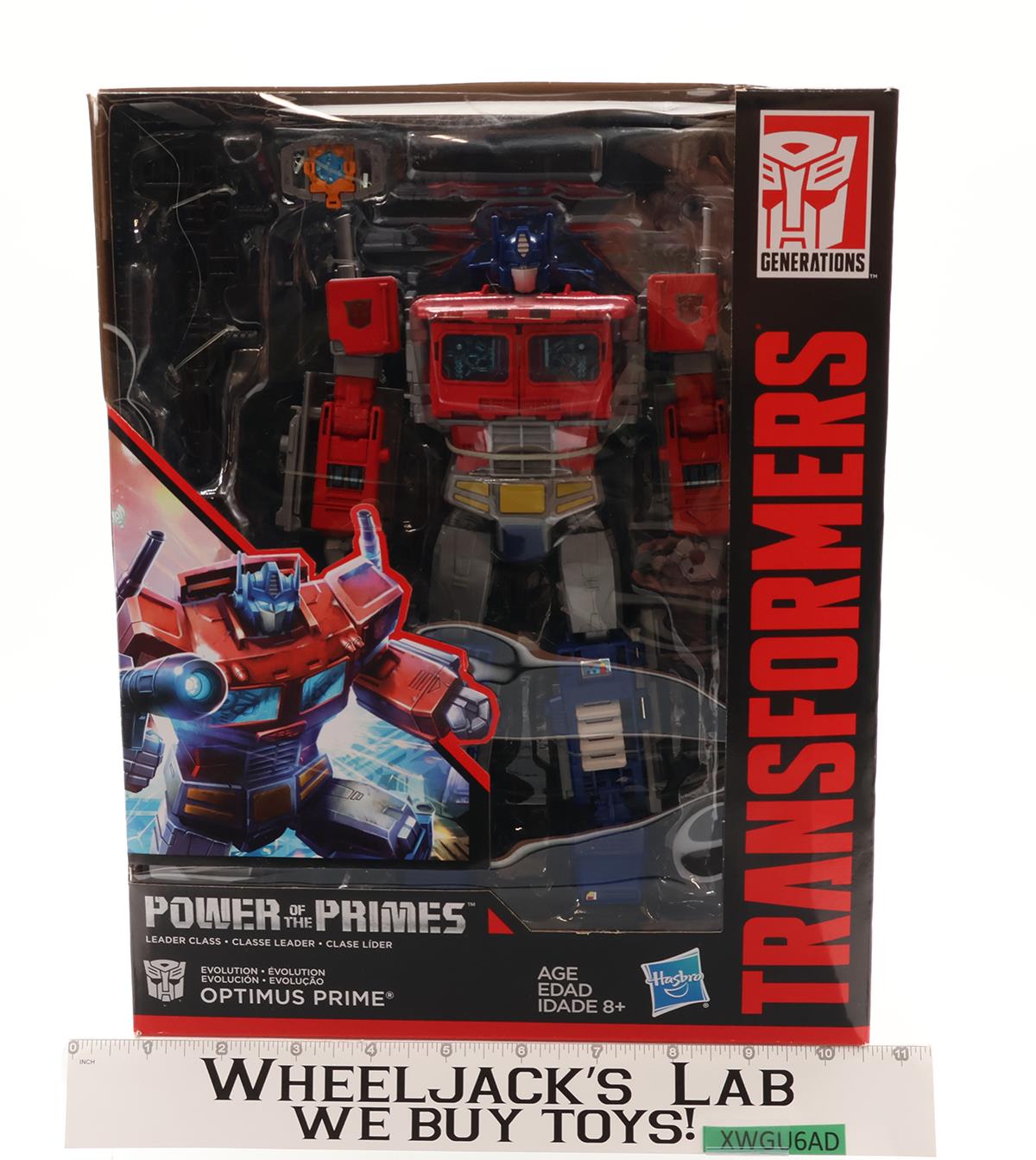 Optimus Prime Transformers Power of the Primes 2017 Hasbro Figure NEW SEALED