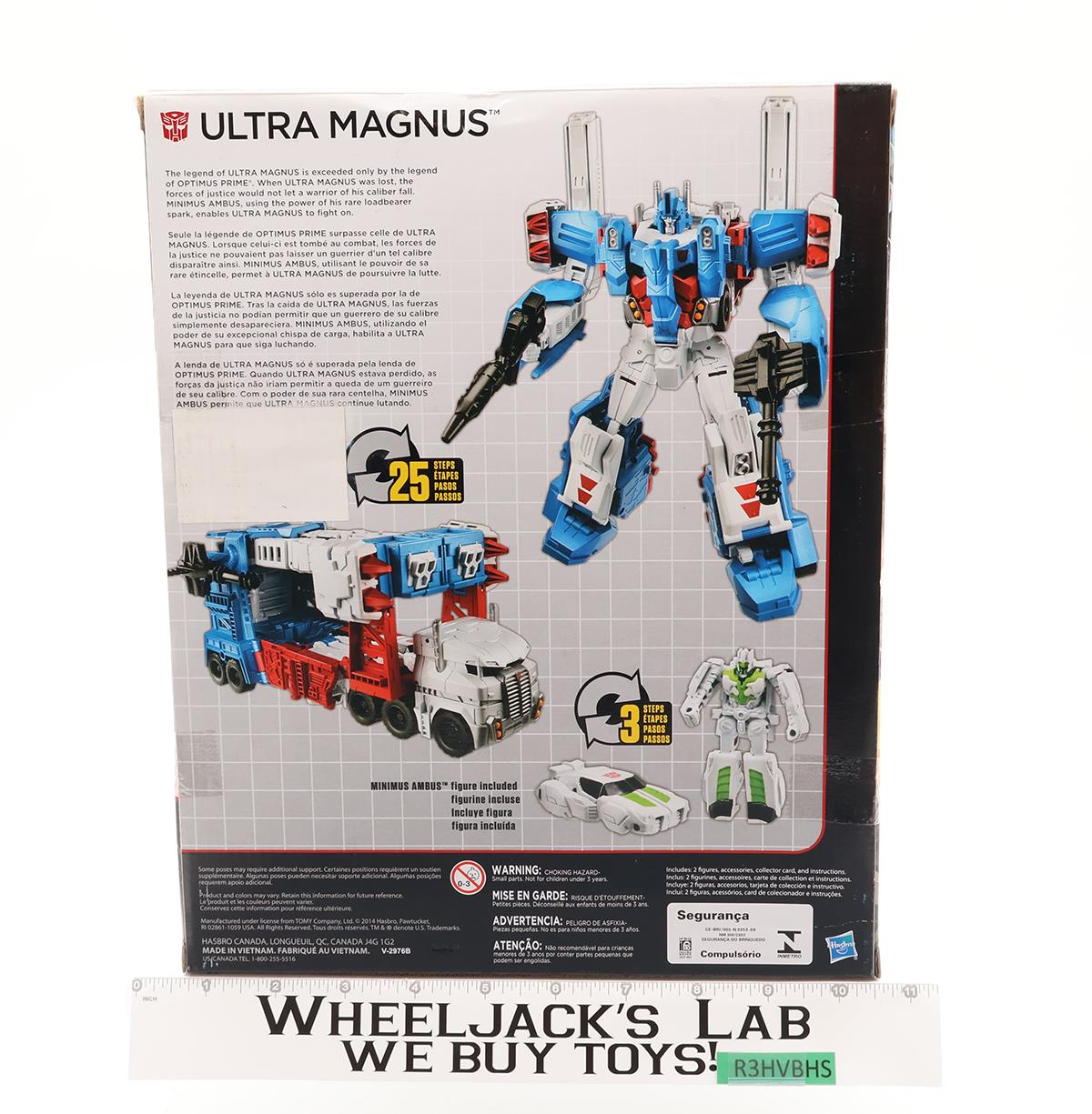 Ultra Magnus Transformers Combiner Wars 2014 Hasbro Action Figure NEW SEALED
