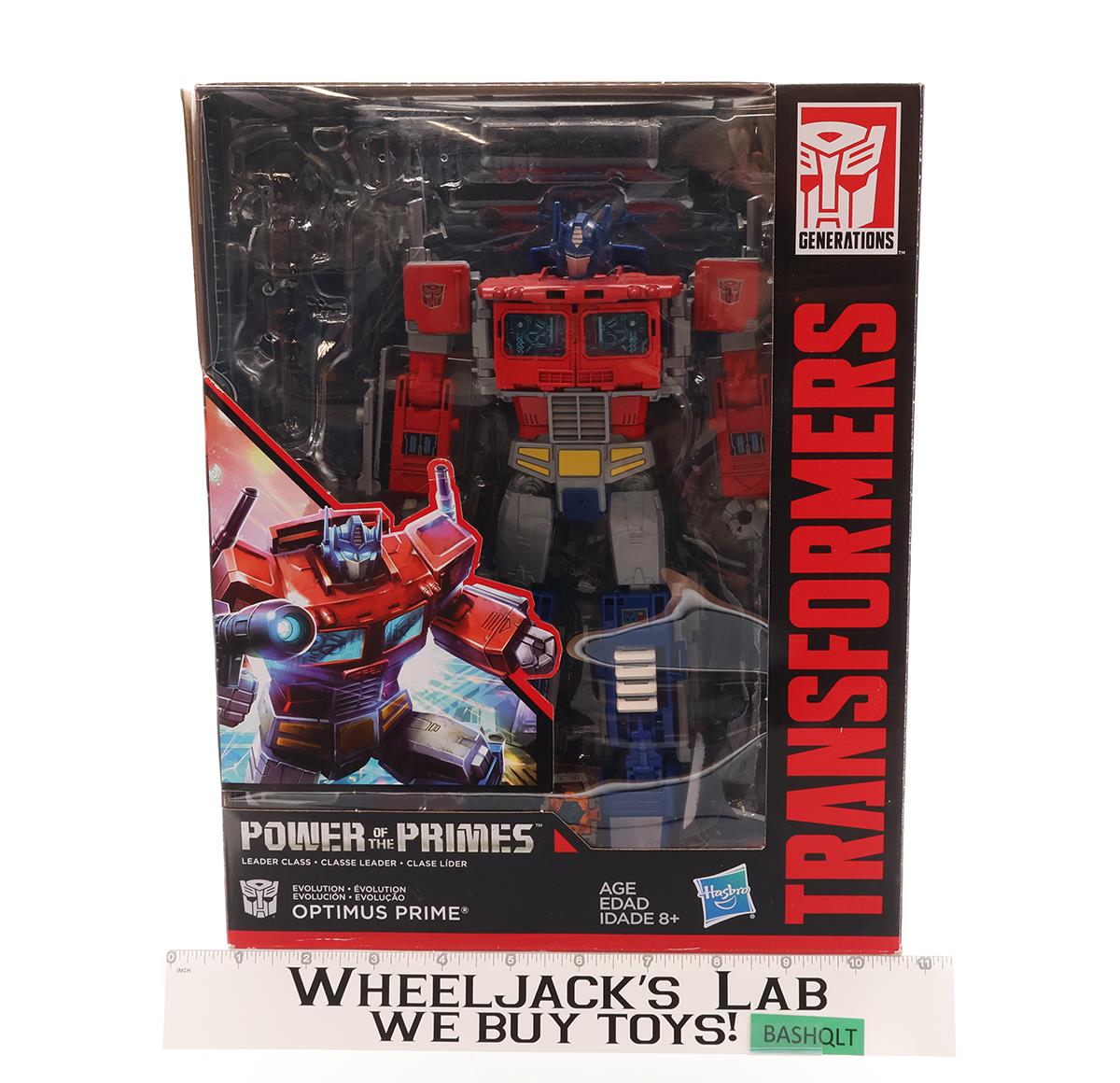 Optimus Prime Transformers Power of the Primes 2017 Hasbro Figure NEW MIB