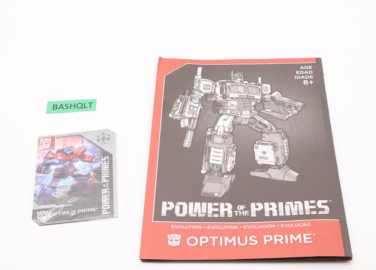 Optimus Prime Transformers Power of the Primes 2017 Hasbro Figure NEW MIB