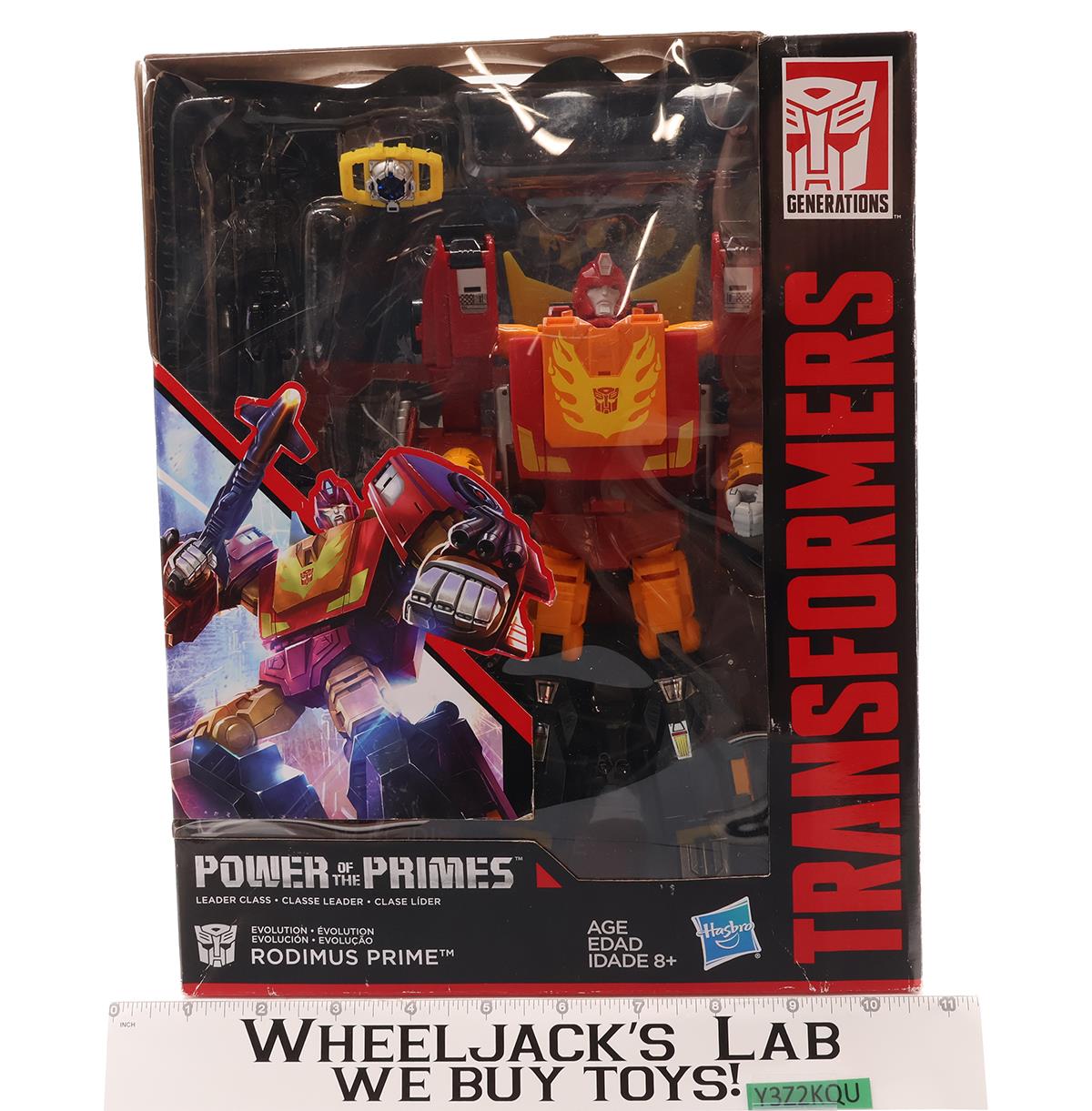Rodimus Prime Transformers Power of the Primes 2017 Hasbro Action Figure